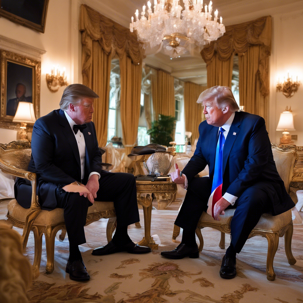 House Speaker Mike Johnson Meets with Former President Trump at Mar-a-Lago