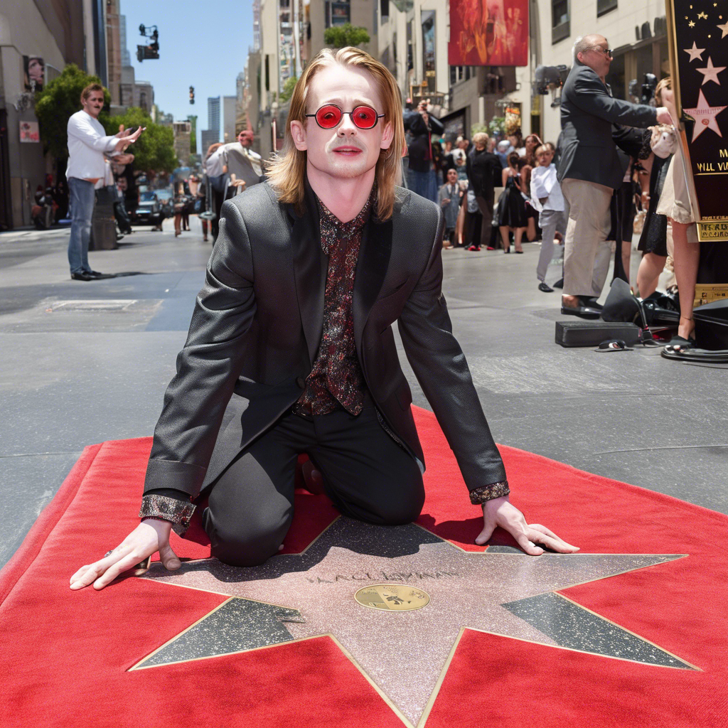 Macaulay Culkin Receives Star on the Hollywood Walk of Fame