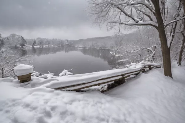 Northwestern Pennsylvania Hit with Lake-Effect Snow as Philadelphia's Snowfall Drought Continues