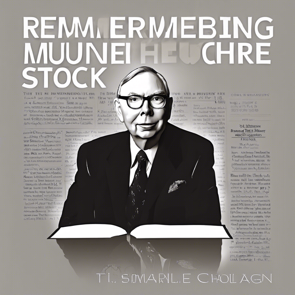 Remembering Charlie Munger: The End of an Era in Investing