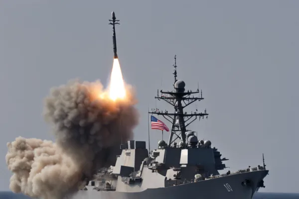 American Destroyer Shoots Down Missiles in Response to Yemen Attack