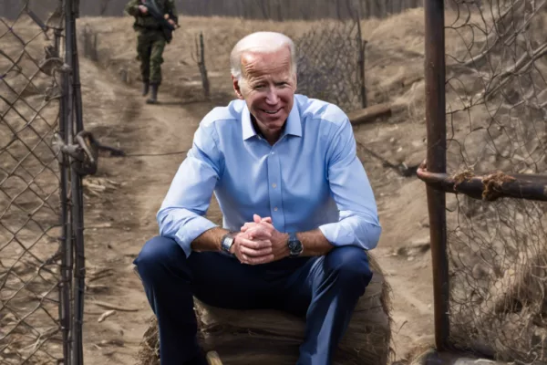 Biden's Ukraine Aid in Limbo as Border Negotiations Stall