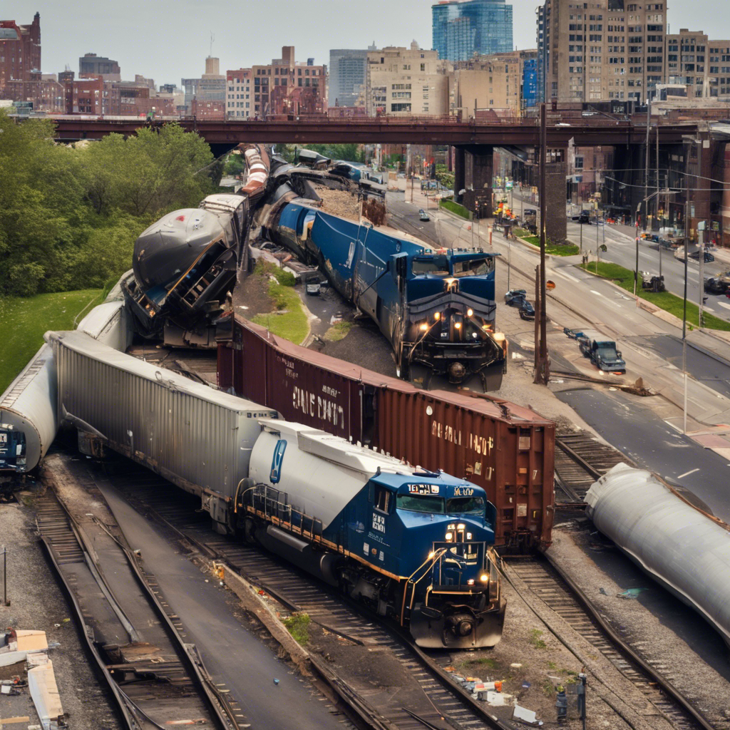 Freight Train Derails onto South Philadelphia Road, Prompting Investigation