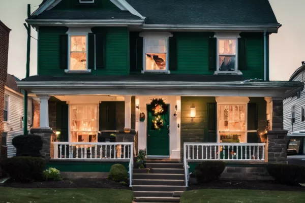 Homeowner Lights Up House in Philadelphia Eagles Green to Honor 2-Year-Old Who Drowned to Death