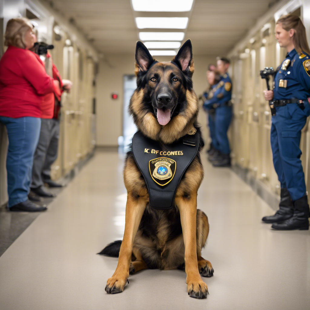 LCSO Welcomes K9 Trinity: A Specialized K9 Unit Trained in Electronic Storage Detection