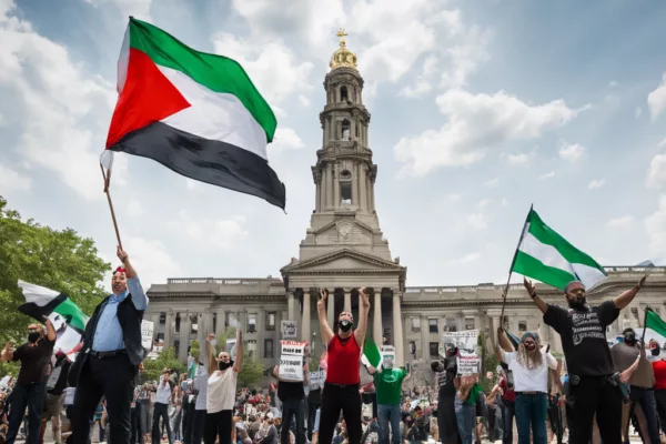 Pro-Palestinian Protest in Philadelphia Sparks Controversy and Condemnation