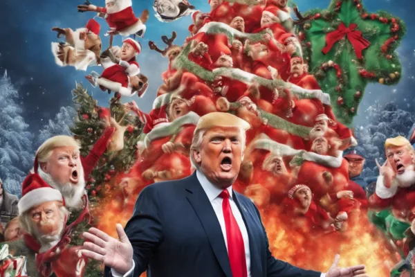 Trump's Christmas Fury: A Glimpse into a Divisive Election Year