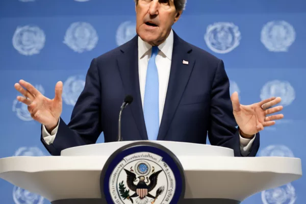 U.S. Climate Envoy John Kerry Urges Focus on 1.5 Degree Goal Amid Fossil Fuel Phase-Out Debate at COP28