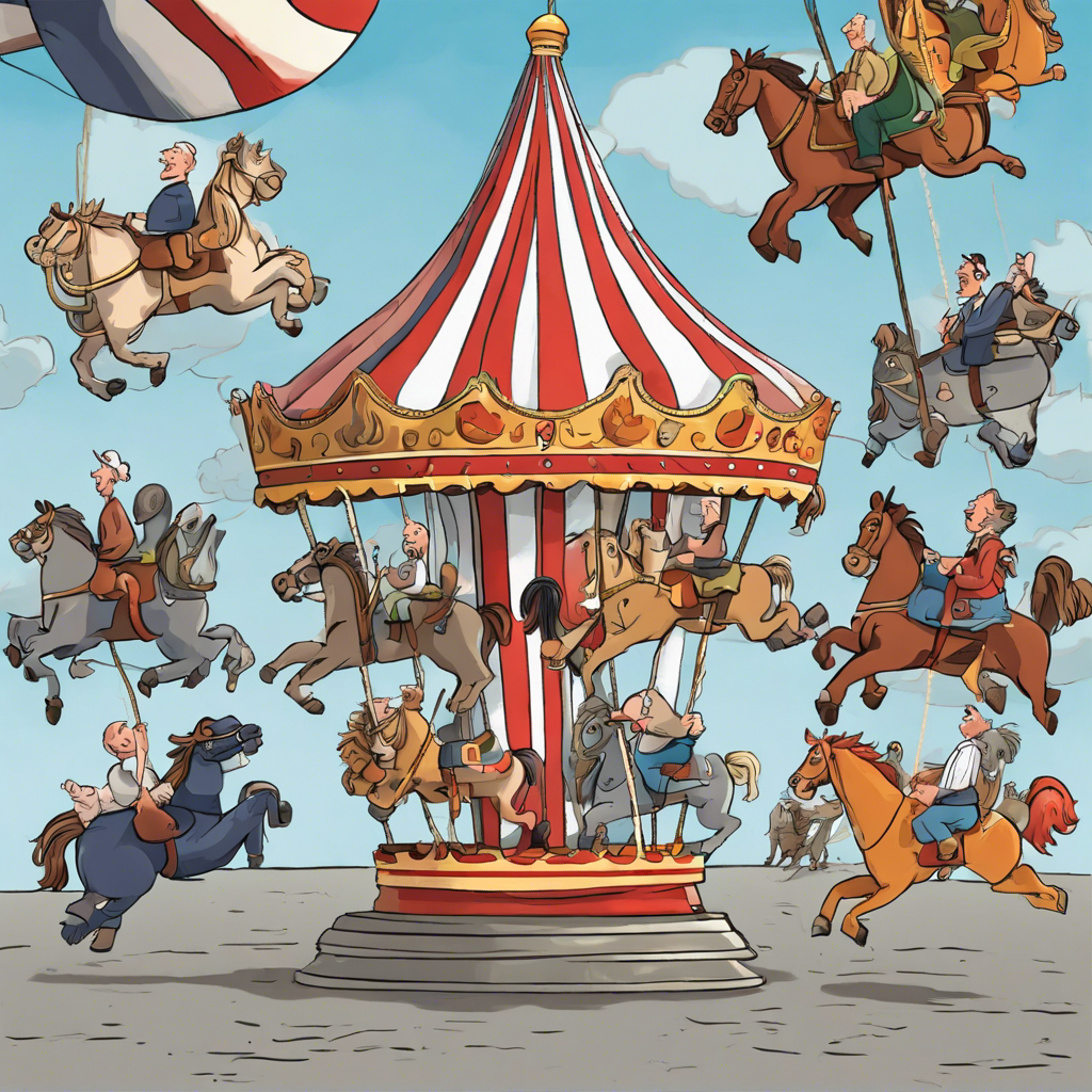 Cartoon Carousel: A Satirical Journey through the World of Politics