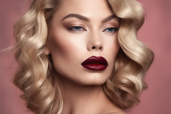 Celebrity Beauty Inspiration: Velvety Lips, Sculpted Contours, and Twisted Hairdos