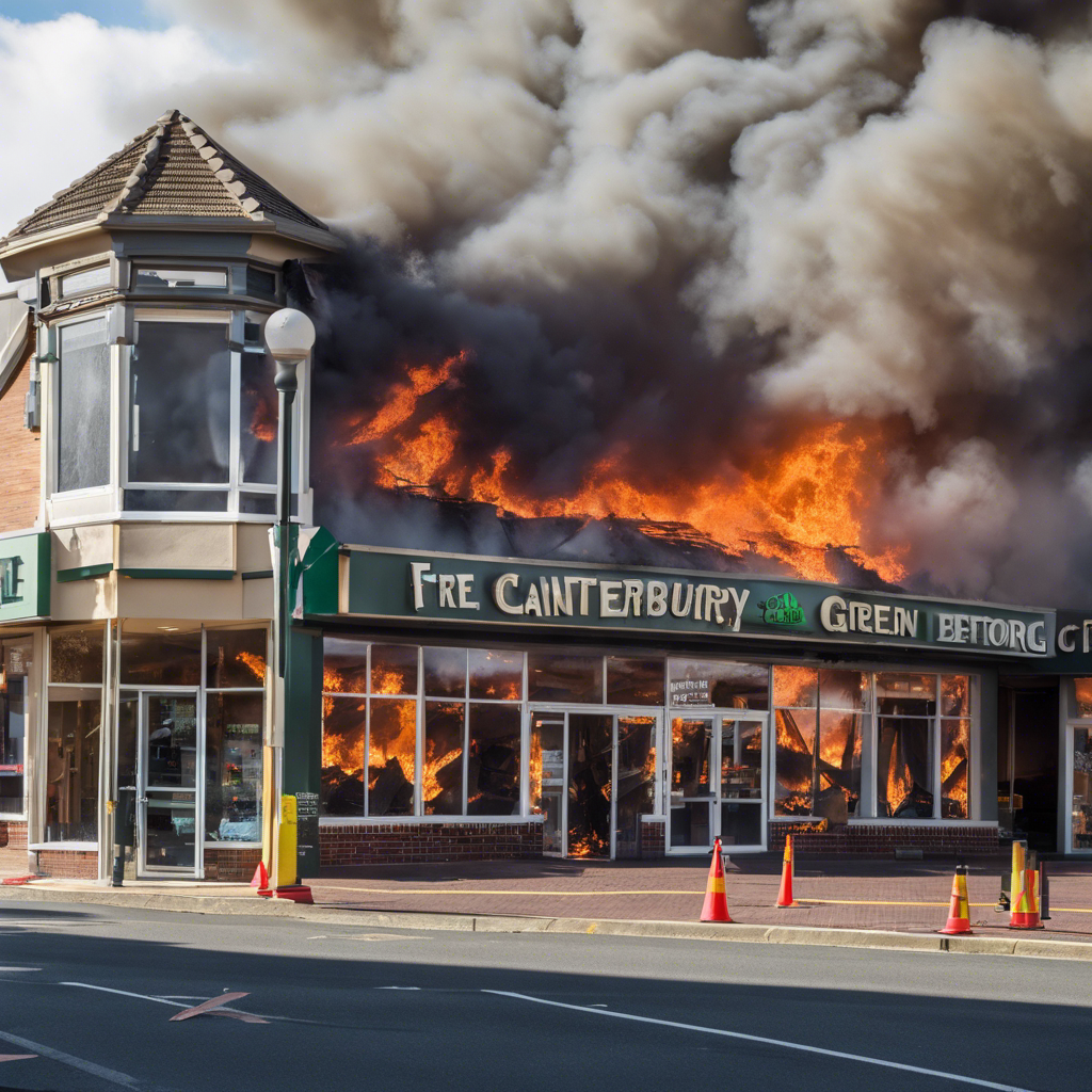 Fire Devastates Canterbury Green Shopping Center, Leaving Small Business Owners Reeling