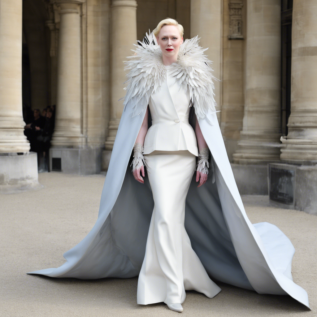 Gwendoline Christie Steals the Show at Paris Haute Couture Fashion Week