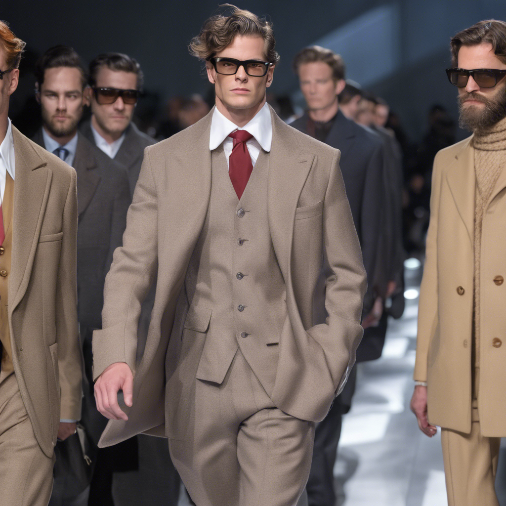 Hollywood's A-List Men Turn Heads at Prada's Fall/Winter 2024 Menswear Fashion Show
