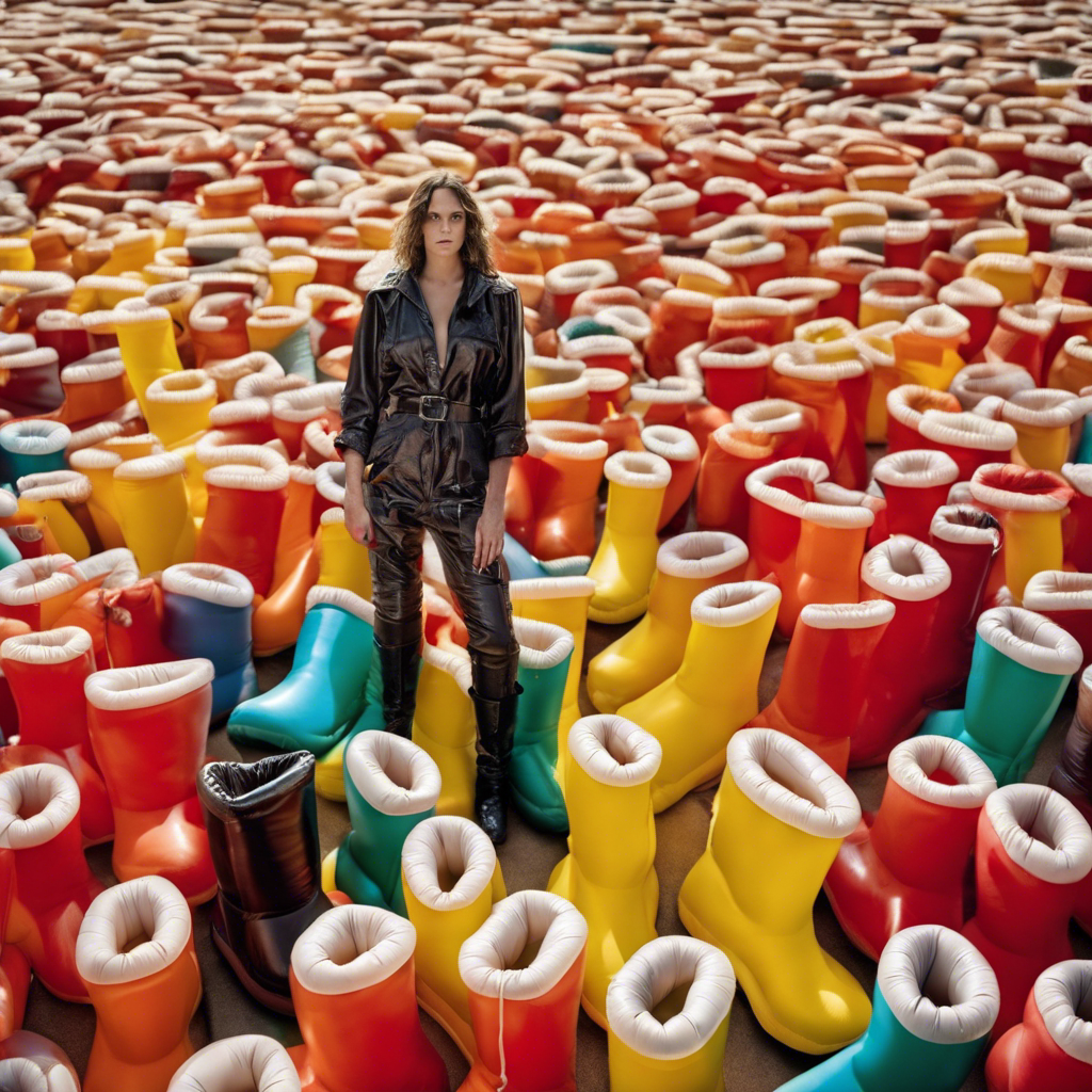 Inflatable Boots: A Fashion Protest Against Intolerance