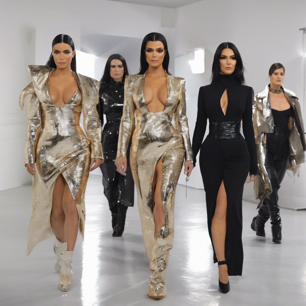 Kardashian-Jenners Shine at Paris Fashion Week: Bringing Glitz and Glamour to the Margiela Show