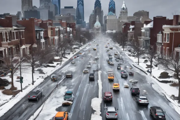 Philadelphia Residents Brace for Icy Roads After Storm